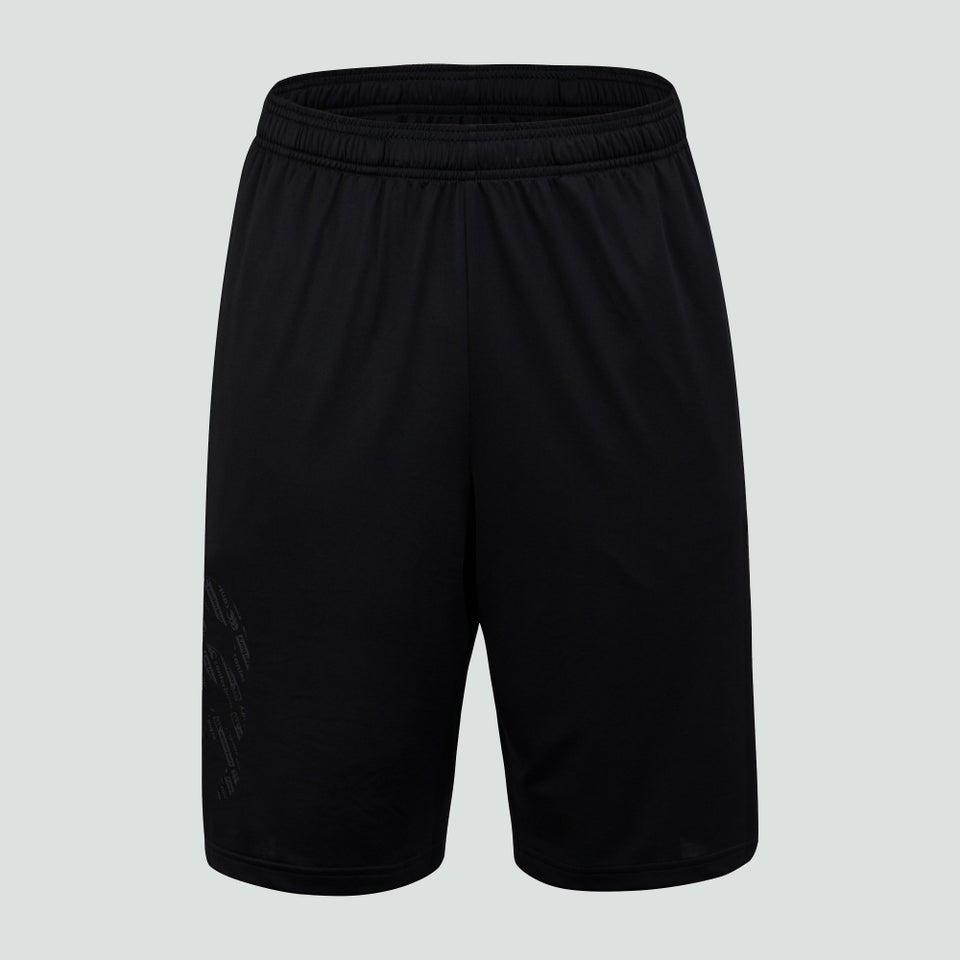 Mens Vapodri Poly Shorts Black