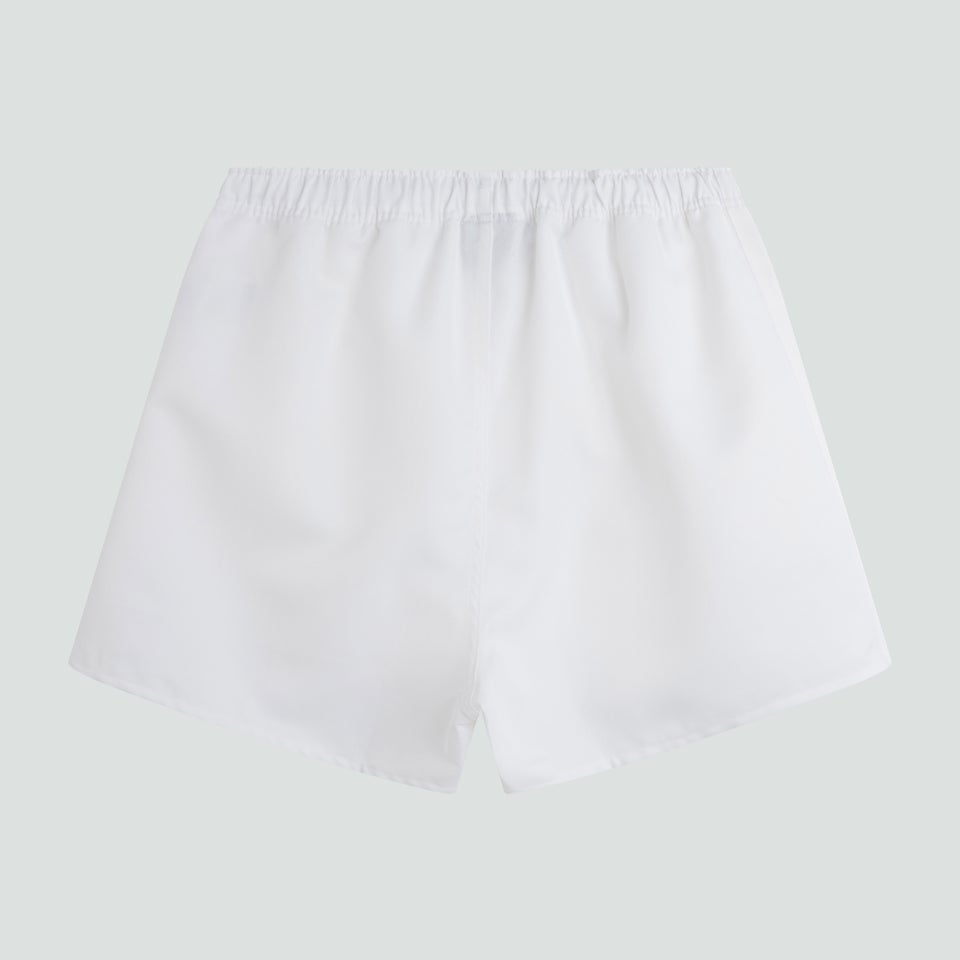 Mens Professional Polyester Short White