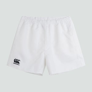 Mens Professional Polyester Short White