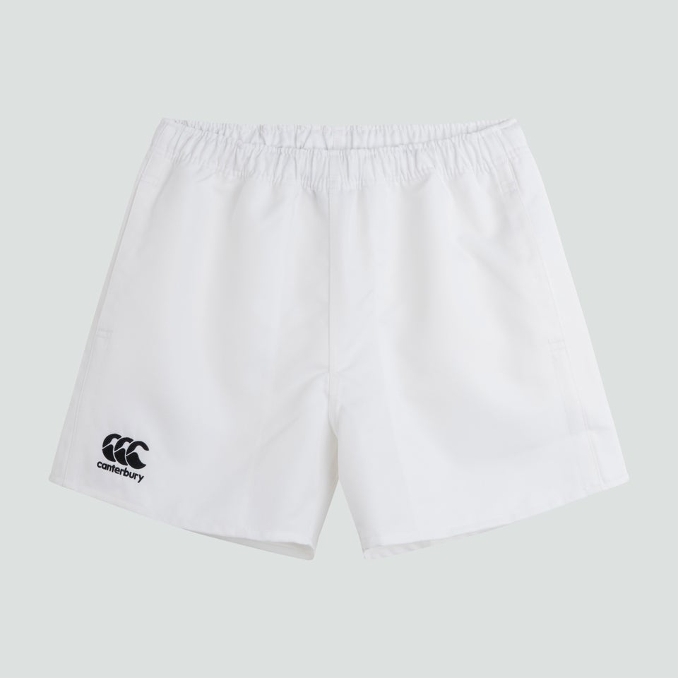 Mens Professional Polyester Short White