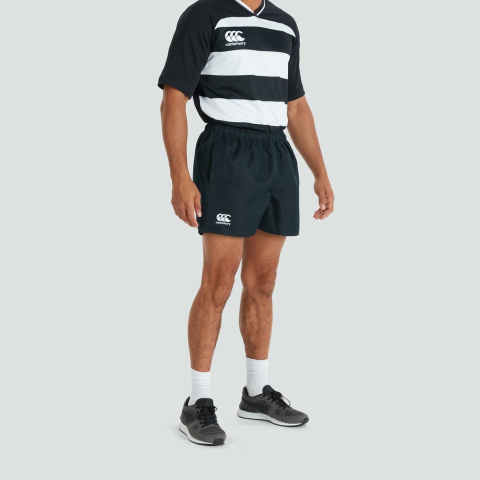 Mens Professional Polyester Short Black