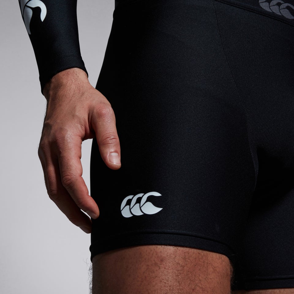 MENS THERMOREG 6 INCH SHORT BLACK