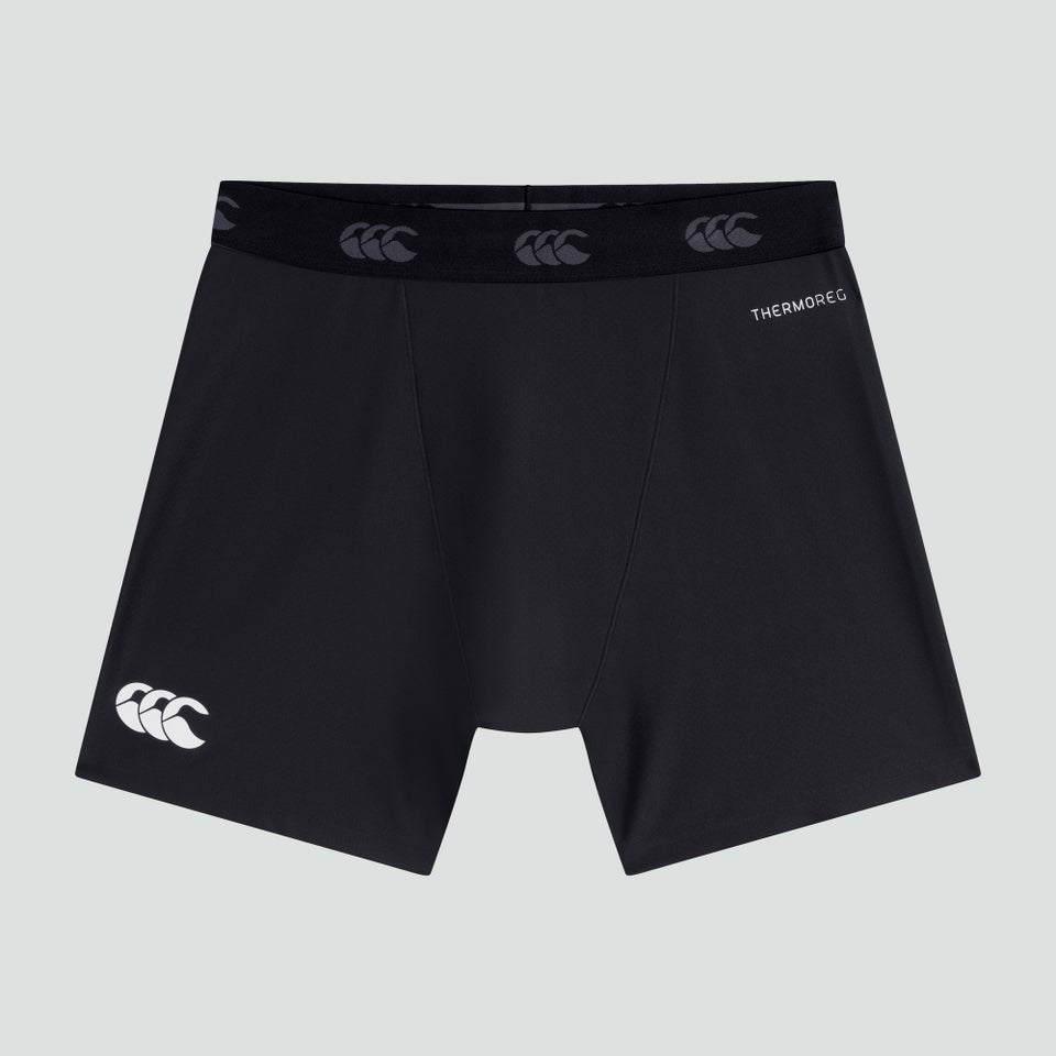 MENS THERMOREG 6 INCH SHORT BLACK