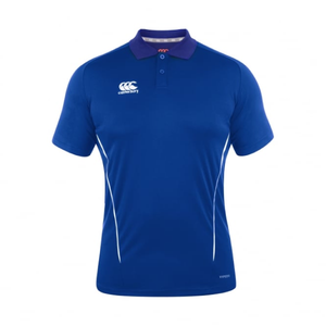 Mens Team Dry Polo Shirt Blue