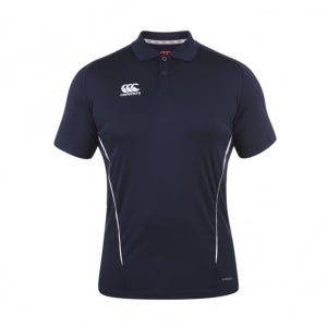CANTERBURY TEAM DRY POLO SENIOR NAVY/WHITE