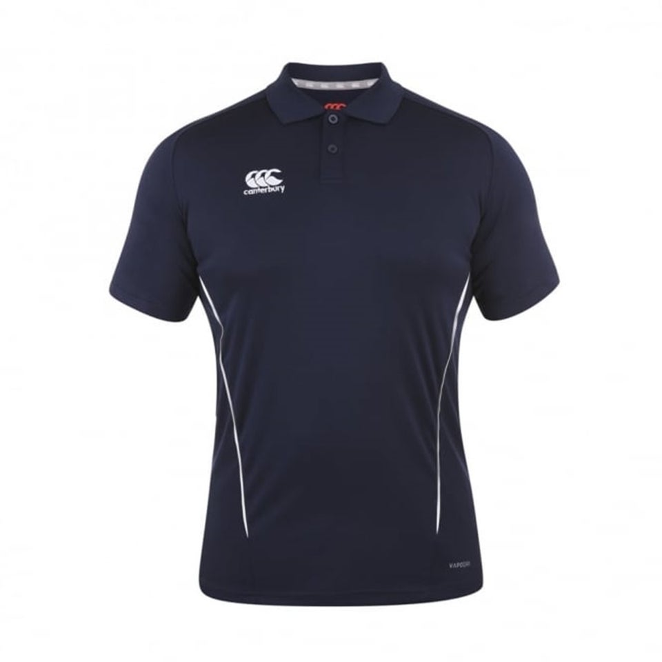 CANTERBURY TEAM DRY POLO SENIOR NAVY/WHITE