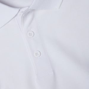 MENS WAIMAK POLO SHIRT IN WHITE