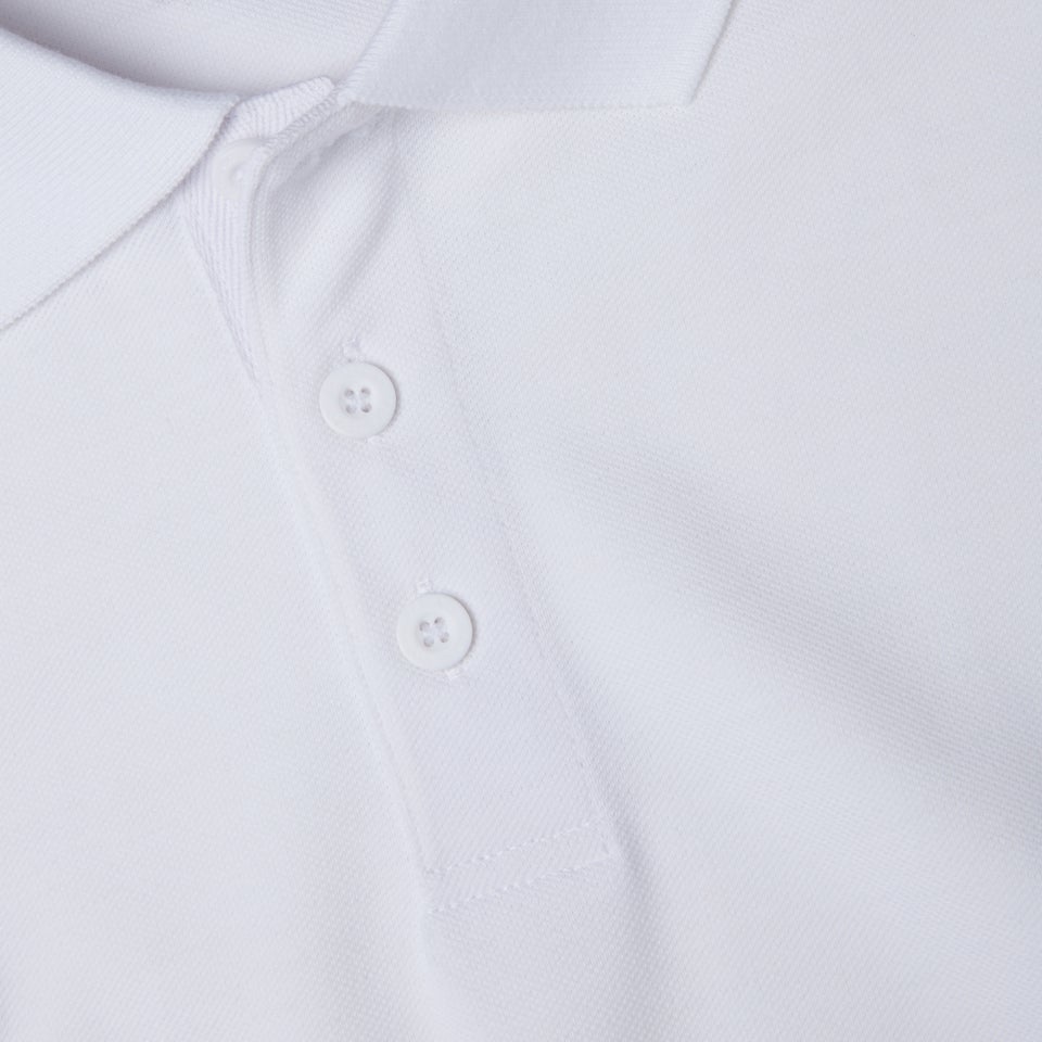 MENS WAIMAK POLO SHIRT IN WHITE