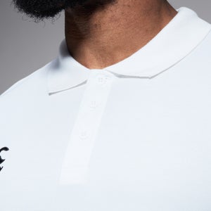 MENS WAIMAK POLO SHIRT IN WHITE
