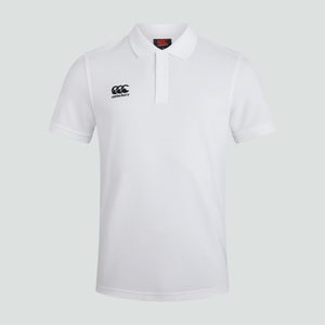 MENS WAIMAK POLO SHIRT IN WHITE