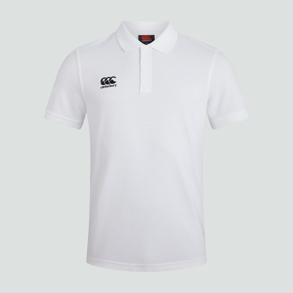 MENS WAIMAK POLO SHIRT IN WHITE