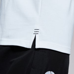 MENS WAIMAK POLO SHIRT IN WHITE