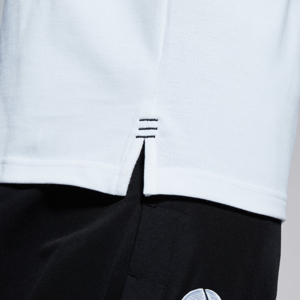 MENS WAIMAK POLO SHIRT IN WHITE