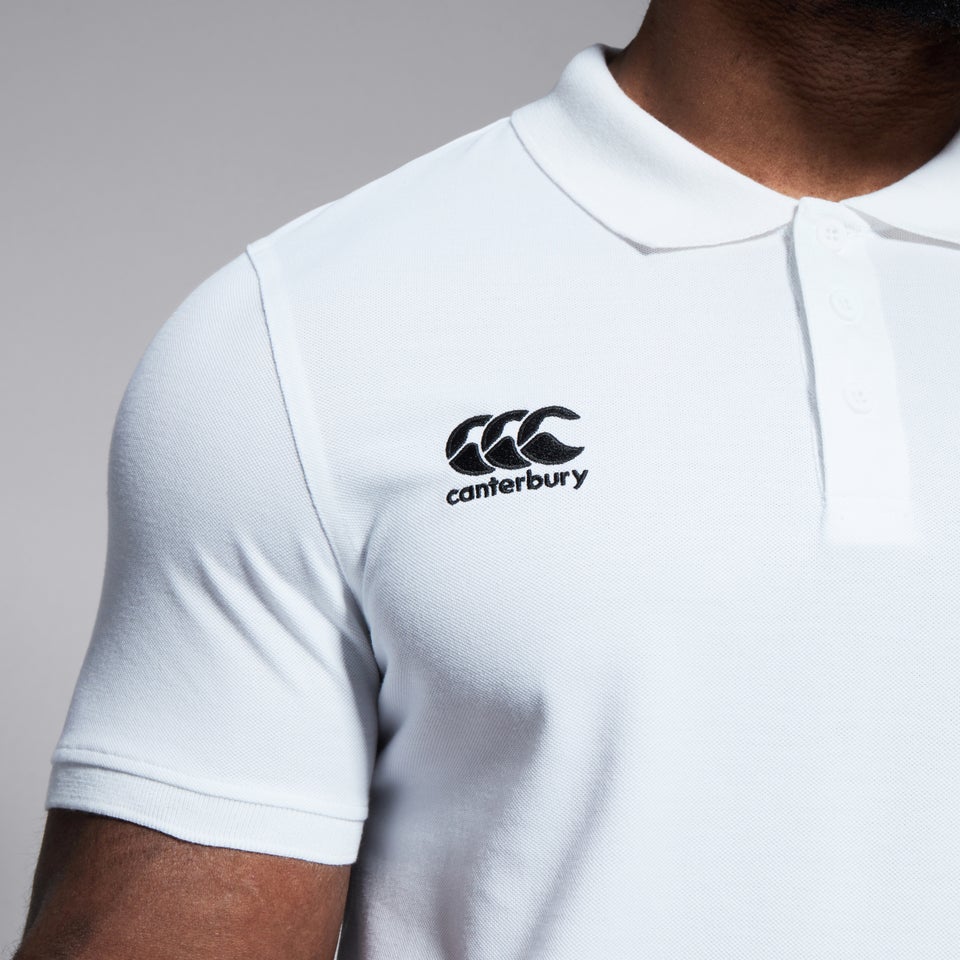 Mens Waimak Polo Shirt White