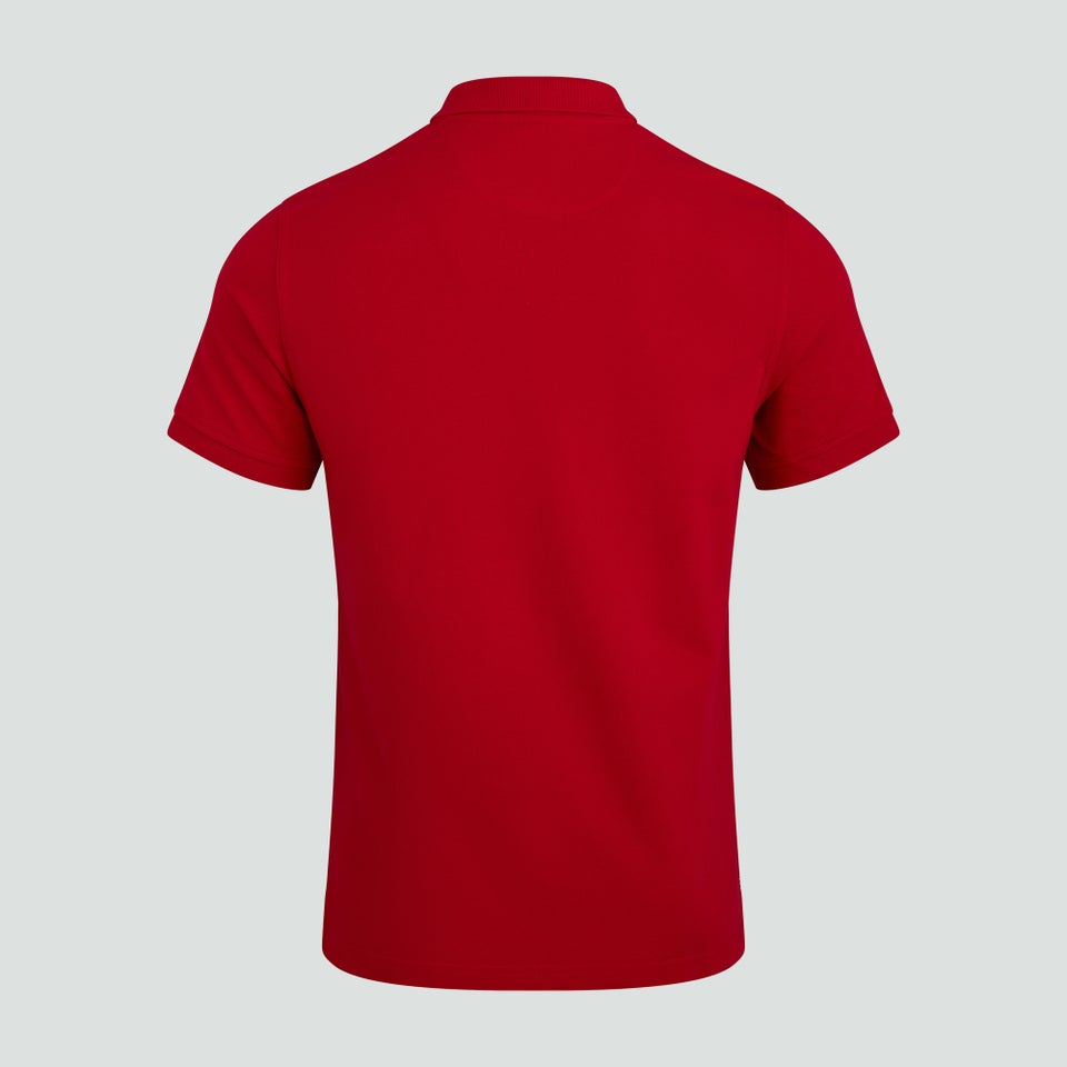 CANTERBURY WAIMAK POLO SHIRT FLAG RED