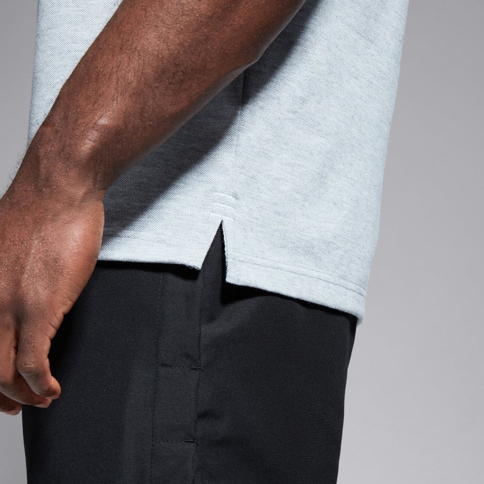 Mens Waimak Polo Shirt Grey