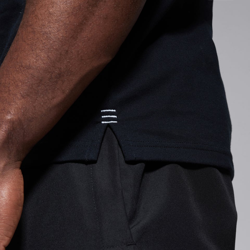 Mens Waimak Polo Shirt Black