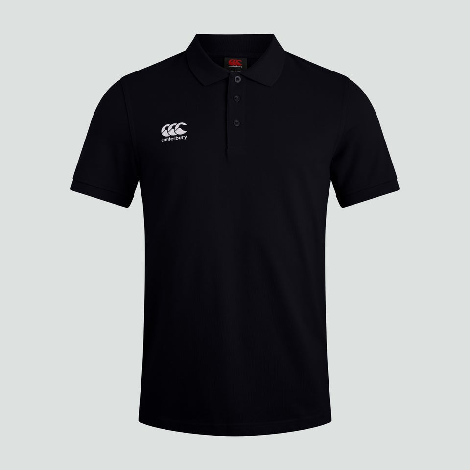Mens Waimak Polo Shirt Black
