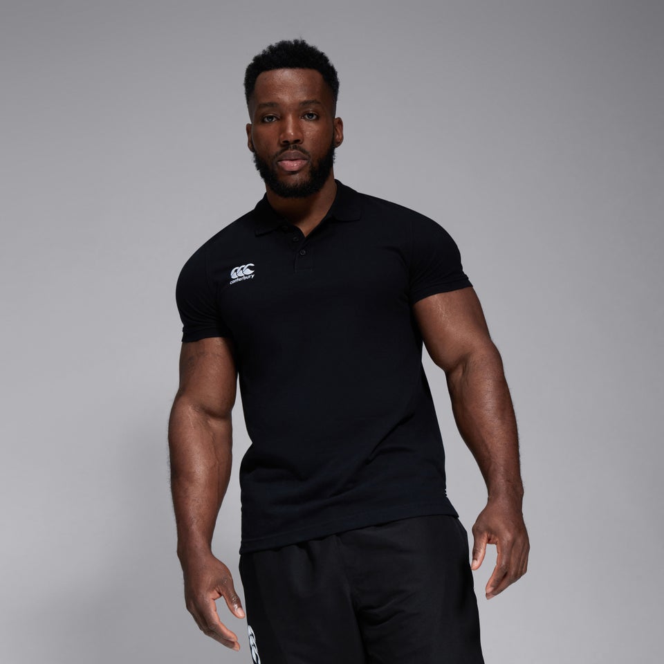 Mens Waimak Polo Shirt Black