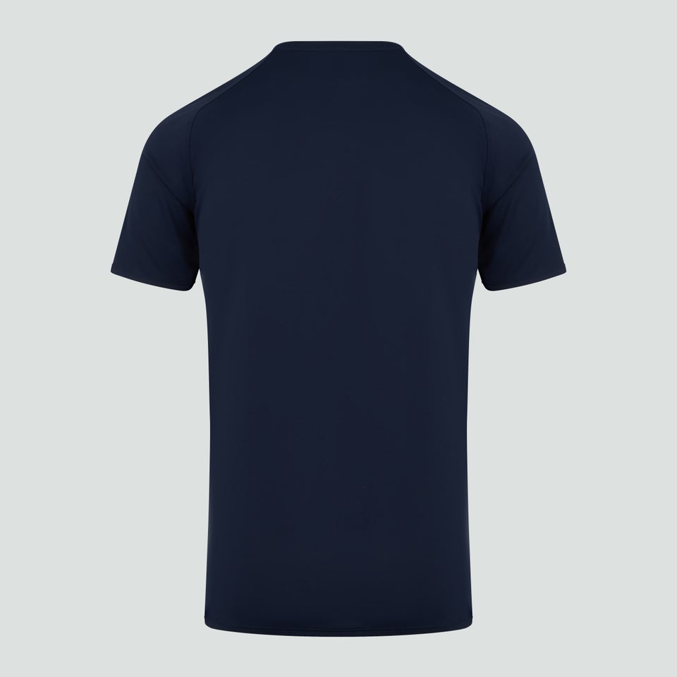 CANTERBURY CORE VAPODRI LARGE LOGO T NAVY
