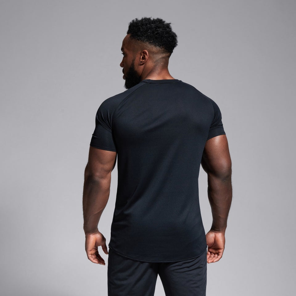 CANTERBURY CORE VAPODRI LARGE LOGO T BLACK