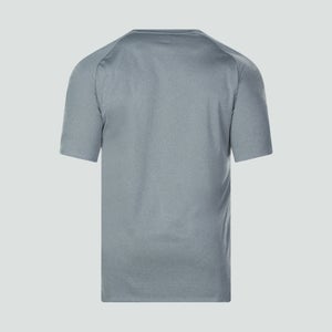 MENS CORE VAPODRI LARGE LOGO TEE GREY - XS