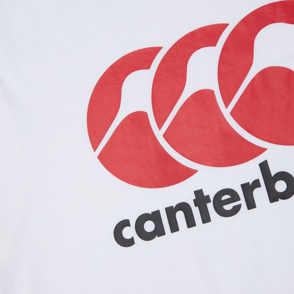 CANTERBURY CCC LOGO TEE WHITE/RED/BLAC