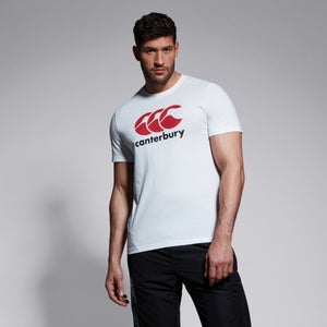 CANTERBURY CCC LOGO TEE WHITE/RED/BLAC