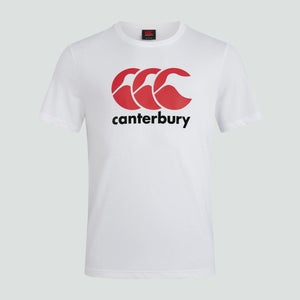 Mens CCC Logo Tee White