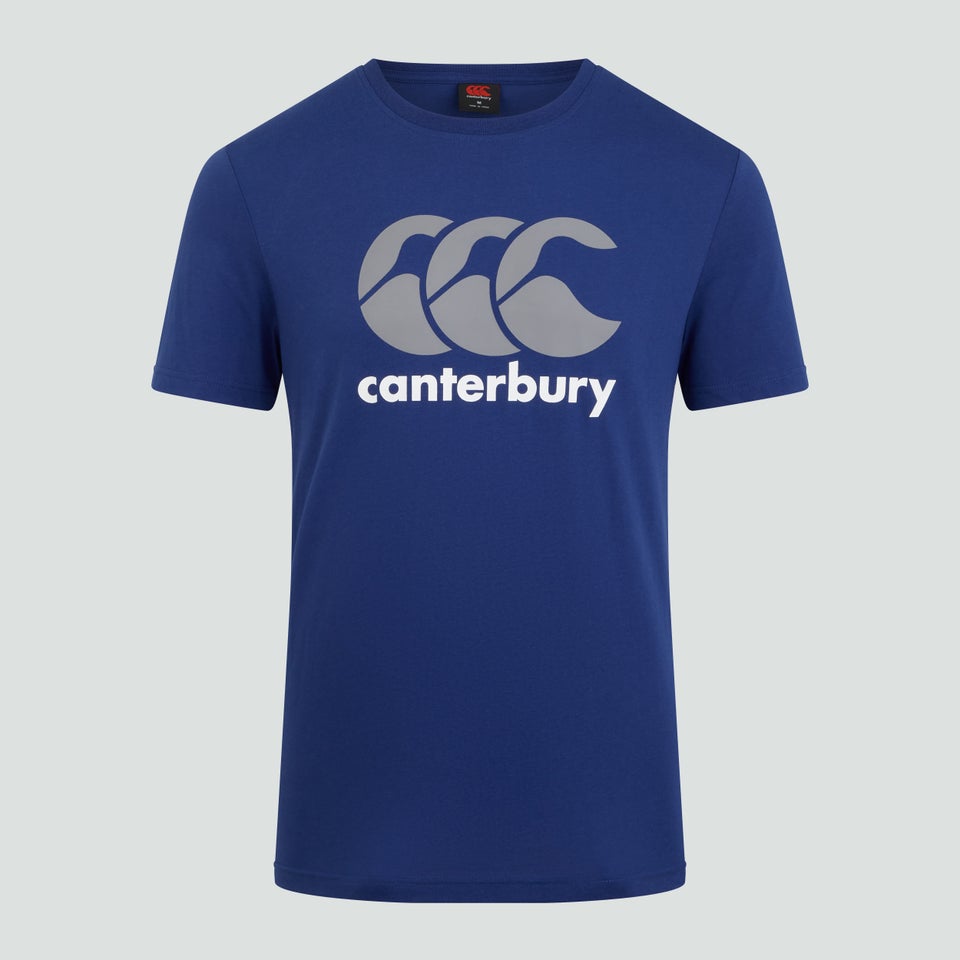Mens CCC Logo Tee Blue