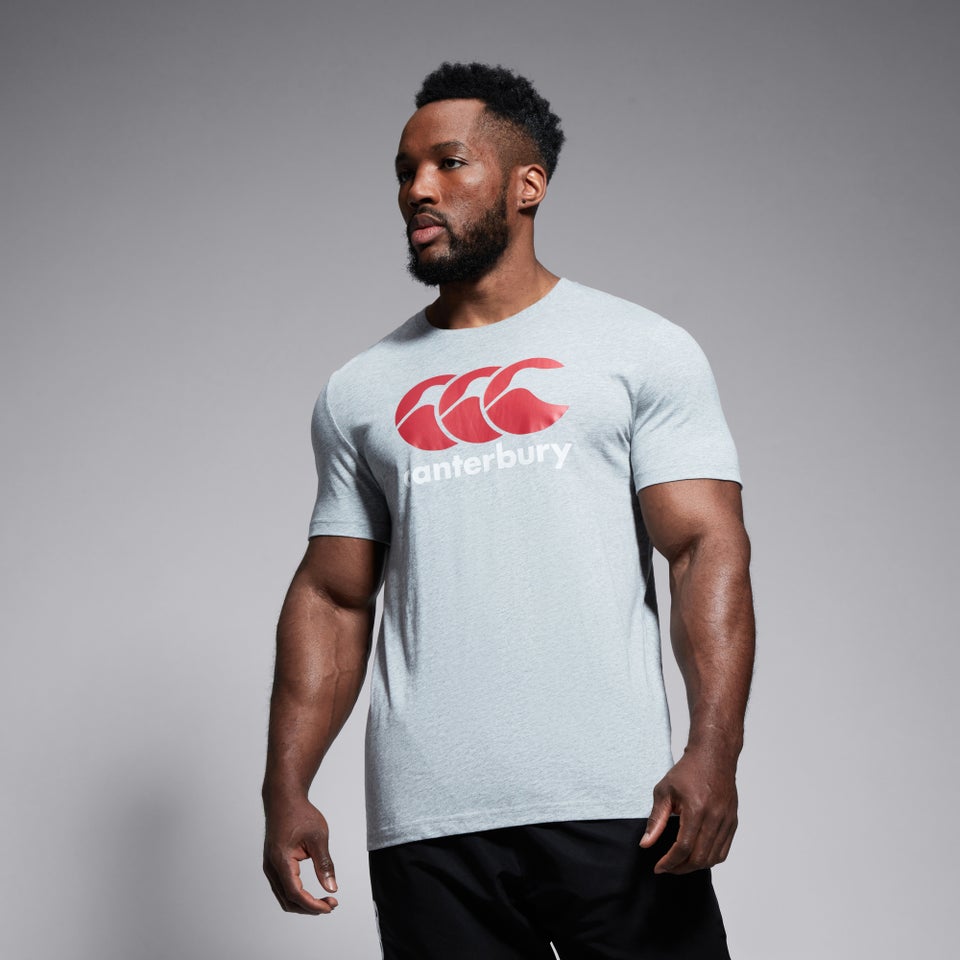 CANTERBURY CCC LOGO TEE CLASSIC MARL/R