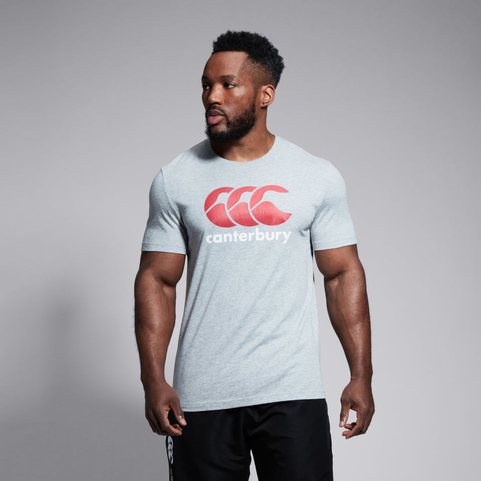 CANTERBURY CCC LOGO TEE CLASSIC MARL/R