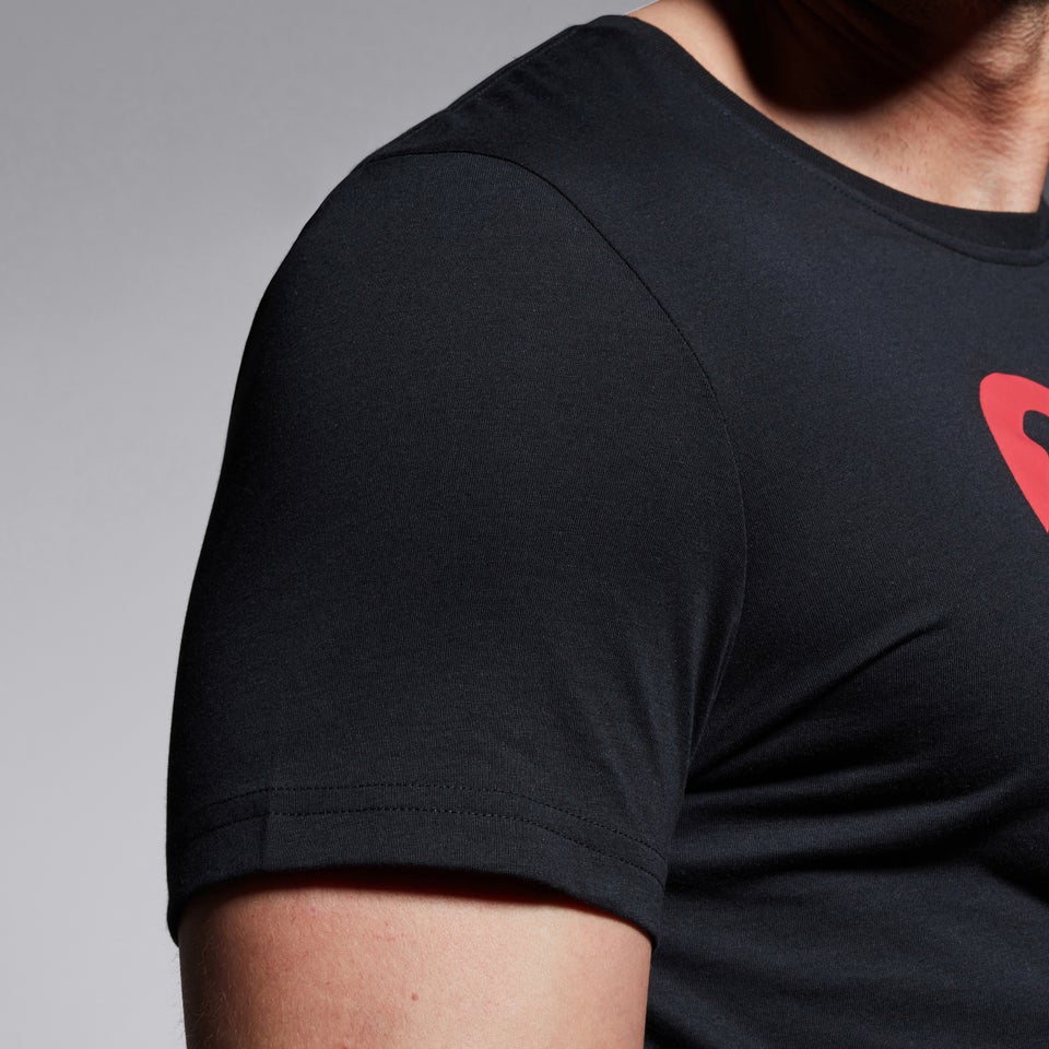 Mens CCC Logo Tee Black