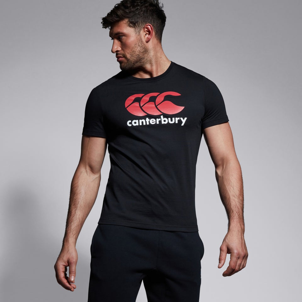 Mens CCC Logo Tee Black