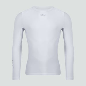 Mens Thermoreg Long Sleeved Top White