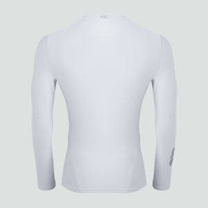 Mens Thermoreg Long Sleeved Top White