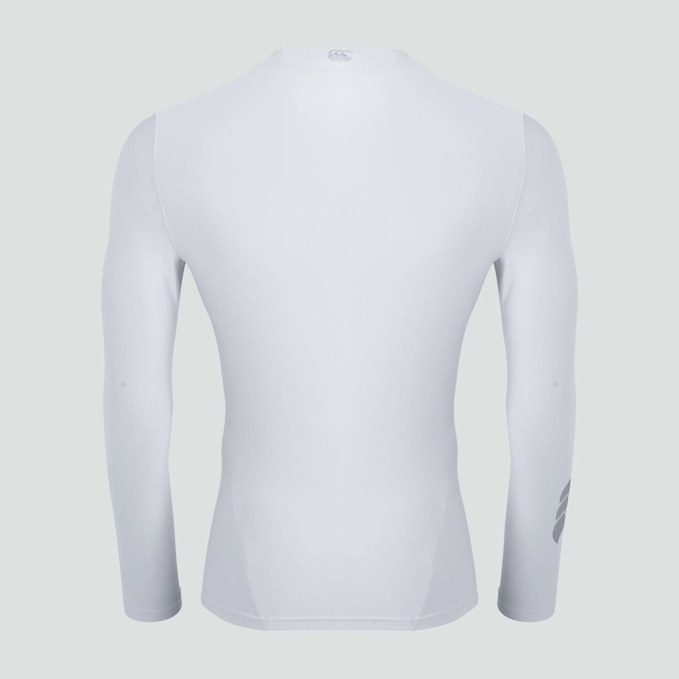 Mens Thermoreg Long Sleeved Top White