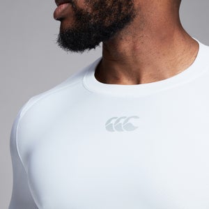 Mens Thermoreg Long Sleeved Top White