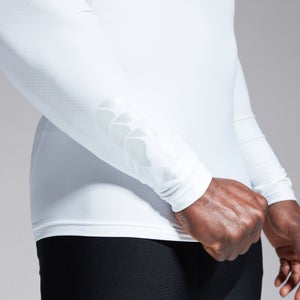 Mens Thermoreg Long Sleeved Top White