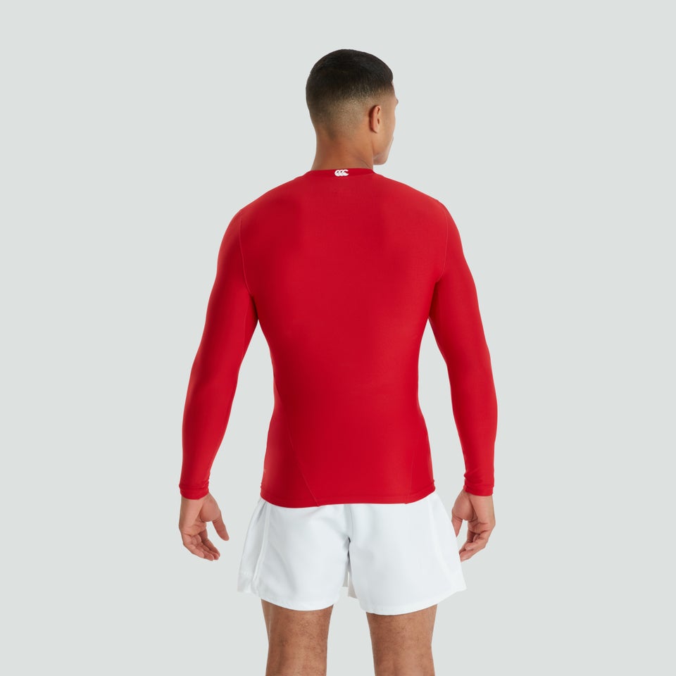 Mens Thermoreg Long Sleeved Top Red