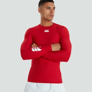 Mens Thermoreg Long Sleeved Top Red
