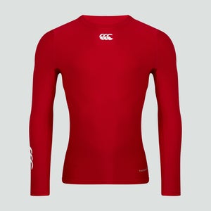 Mens Thermoreg Long Sleeved Top Red