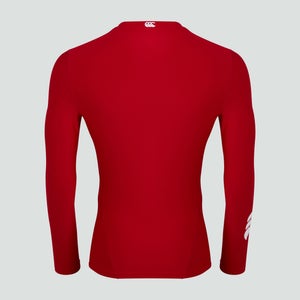 Mens Thermoreg Long Sleeved Top Red