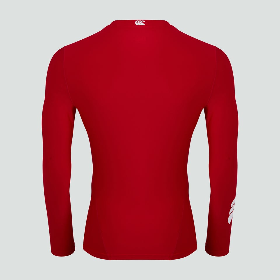 Mens Thermoreg Long Sleeved Top Red