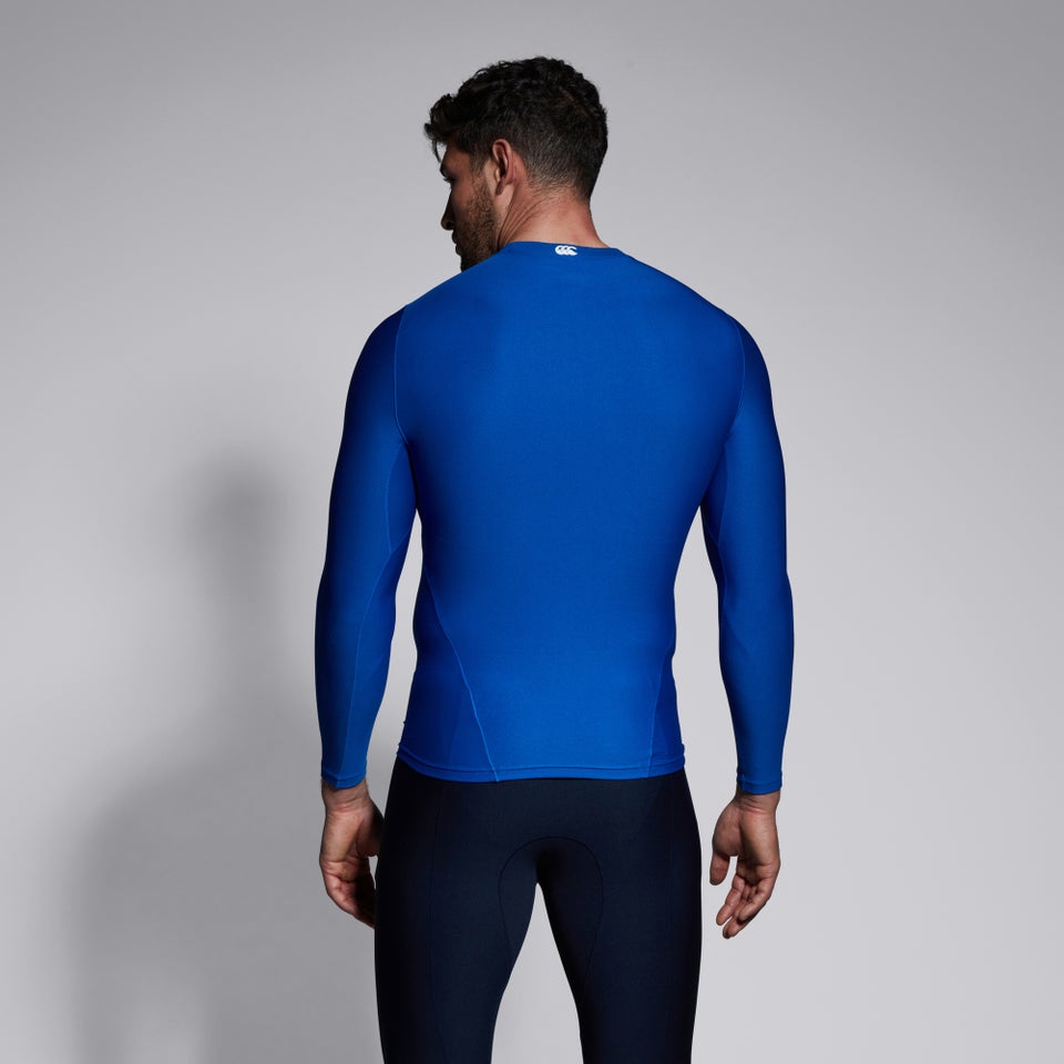 CANTERBURY THERMOREG LONG SLEEVE TOP OLYMPIAN BLUE
