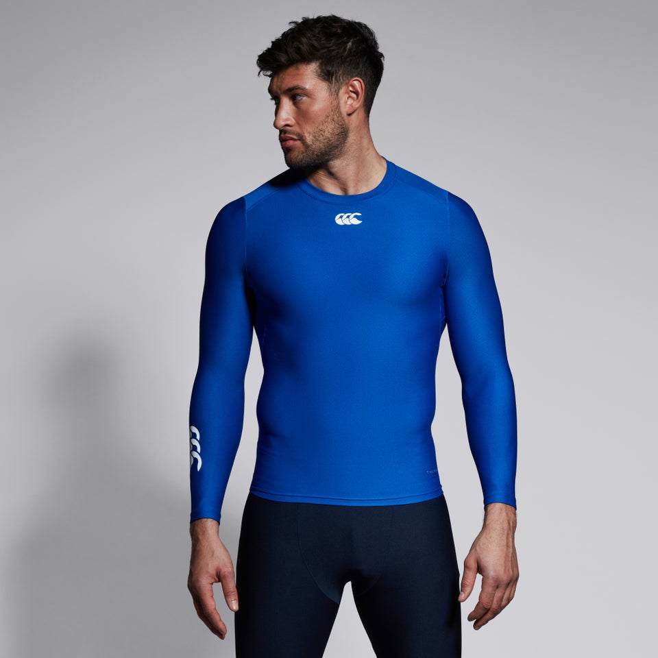 CANTERBURY THERMOREG LONG SLEEVE TOP OLYMPIAN BLUE