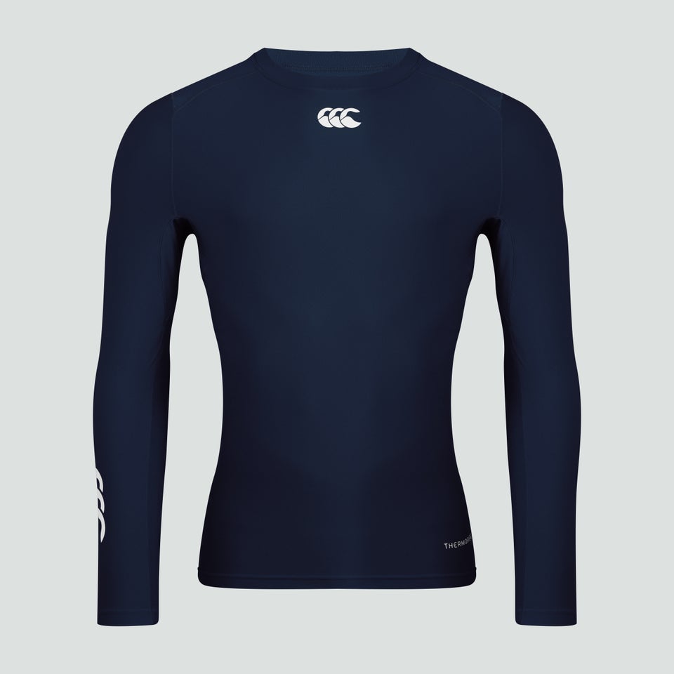 Mens Thermoreg Long Sleeved Top Navy