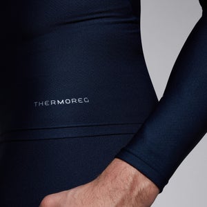Mens Thermoreg Long Sleeved Top Navy
