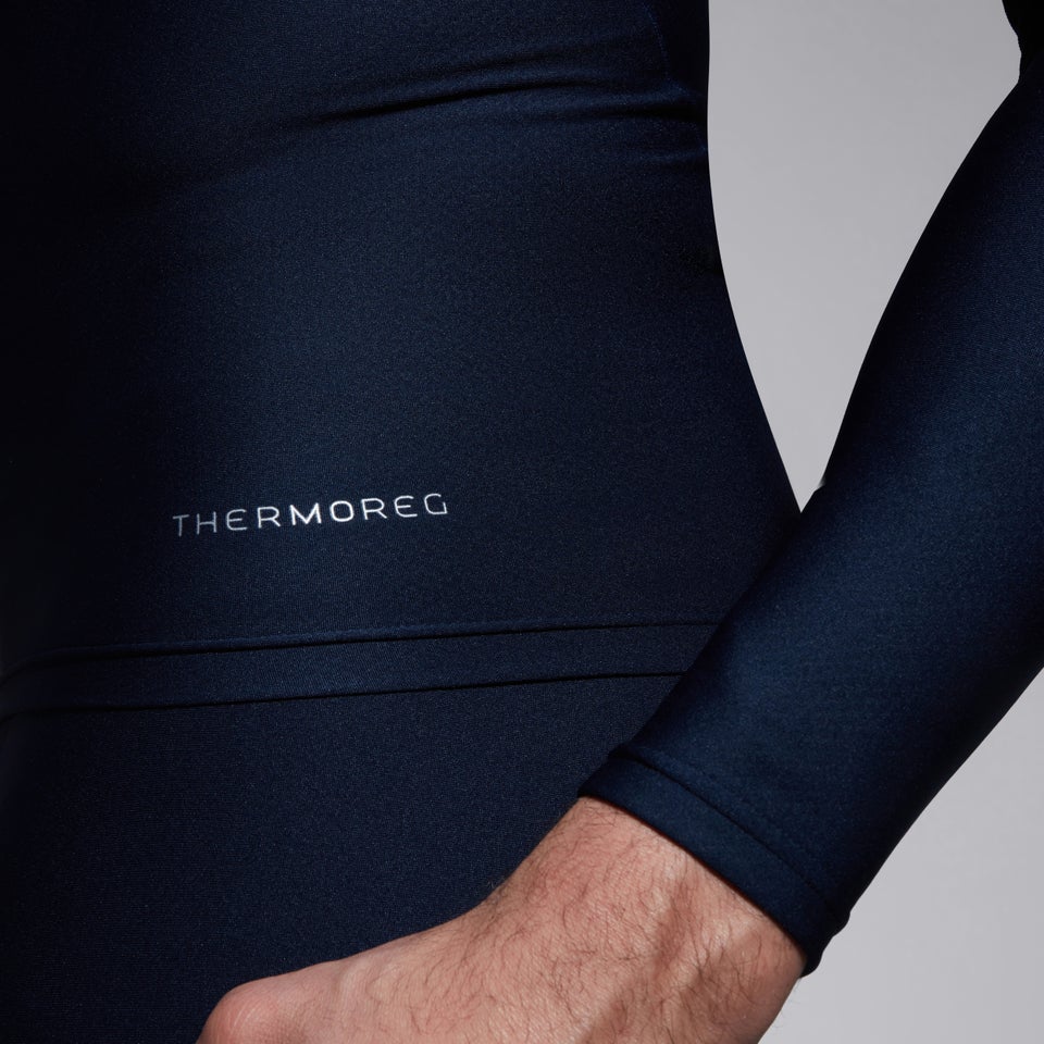 Mens Thermoreg Long Sleeved Top Navy