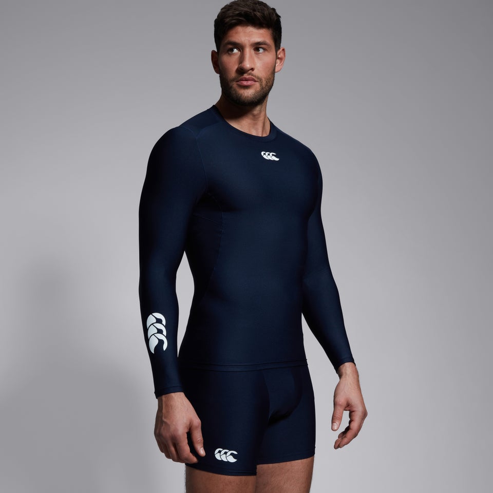 Mens Thermoreg Long Sleeved Top Navy